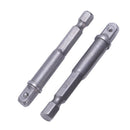 1/4 Inch Shank Hex Drive Bit Power Extension Drill Socket Adapter 5pcs