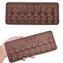 1PC New Chess Silicone Chocolate Molds DIY Cake Decorating Kitchen Cooking To-OZ