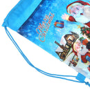 Santa Claus Candy Bags Christmas Drawstring Bag Backpack Xmas Gifts Bag Hold^