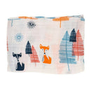Cotton Lange New born Swaddle Blanket Sleeping bag 110 cm x 110 cm - Fox B8A5
