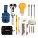 144Pcs Watch Repair Remover Tool  Adjustable Back Case Opener Spring Bar Set Kit