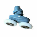 4x Twin Bottom Top Shower Door Rollers Pulleys Wheels Runner Slider 20mm or M2R6