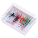 4pcs Insect Fly Style Fishing Lure Artificial Fishing Bait Feather Lures
