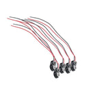 5 x black plastic case 14, 99 cm 2 - cable connector 9 V rechargeable batte P9R8