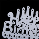 1pc cake candles happy birthday Metal Cutting Dies Scrapbooking Embossing cra BX