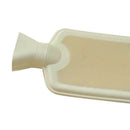 Soft Rubber Safety Home Hot Water Bottle Cold Relief Keep Warm With Fleece Cover