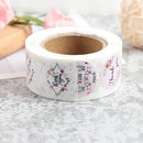 500pcs/Roll Thank You Stickers For Your Purchase Business Wedding LabelsSEAU