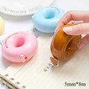 1PC Lovely Donuts Correction Tape Tape Kids Item Stationery School Supplies BX
