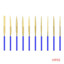 10 PCS Woodwork Jewelers Ceramic Diamond Needle Files Set Tools Useful h PKN