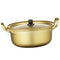 2Pcs Korea Aluminum Instant Noodle Pot Hot Pot Fast Cooling Boiler Round