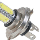 1X high power motorcycle H4 COB white headlights LED high / low light bulb  OZ