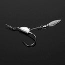 2pcs Lead Jig Head Fish Hook for Soft Fishing Bait Spinner Fishing Tackle