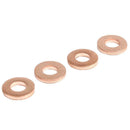 4pcs Injector Copper Washer Spacer Seal 1.6HDI O-Ring for Peugeot OE198173