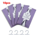 10/8pcs Hanging Scented Sachet Air Freshener for Closet Drawer Lavender Purple