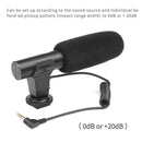 MIC-05 Interview Microphone Camera DV Stereo Video Outdoor PC Recording Mic