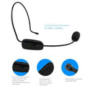 Portable Fm Wireless Microphone Headset Head-Mounted Megaphone Radio Mic fo Q6N4