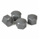 20pcs Car Wheel Nut Bolt Center Cover Gray 17mm Caps + 1x Clip for VW Audi EVU