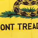 35x59inch Gadsden American Revolution Flag Gadsden State Flag Yellow Black