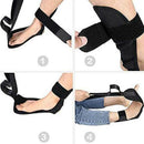 6 Loops Stretch Strap & Foot Stretcher Set Yoga for Physical Therapy Pilates