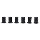 6x m4 rubber well nuts kayak accessories blind fastener rivet fishing boat nutJR