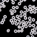 100x TO-3P TO-247 White Silicone particle Transistor Plastic Washer Insulation â€¦