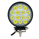 42W Round LED Work Light Fog Driving Lamp Offroad Spot Bar SUV Boat Truc AOA