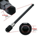 Quick-change bit holder set 1/4 inch hexagonal shank Magnetic bit holder fo