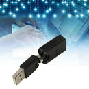 New USB 2.0 Male To USB Female 360 Degree Rotation Angle Extension Adapt OCF