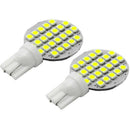 10pcs T10 6500k White Car RV Wedge 24SMD LED Light Bulb Interior Light La XYQ