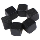 6Pcs Whisky Ice Stones Drinks Cooler Cubes Rocks Granite Decant3C
