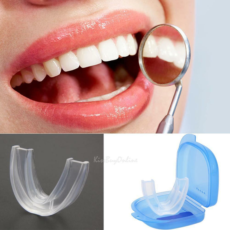 Stop Snoring Free Sleep Apnea Mouth Guard Anti Snore Bruxism Teeth Orthodontic