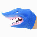 Plastic Shark Hand Puppet for Story Animal Head Gloves Kids Toys Gift AnimaSEAU