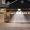128 LED Solar Wall Light Motion Sensor Waterproof Yard Street Security Lamp
