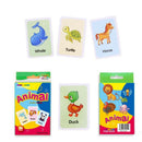 Color &Animal Preschool Picture Words Flash Cards 2 Sets of