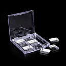 Empty 6Square Grid Eyeshadow Lipstick   Box Case Cosmetic Packing+Palett ouJ.AU