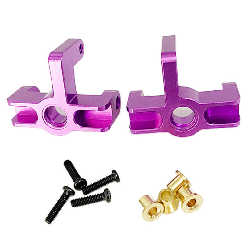 RC Metal 124019-1251 Rear Hub Carrier Kits Replacement for Wltoys 124019 1:12