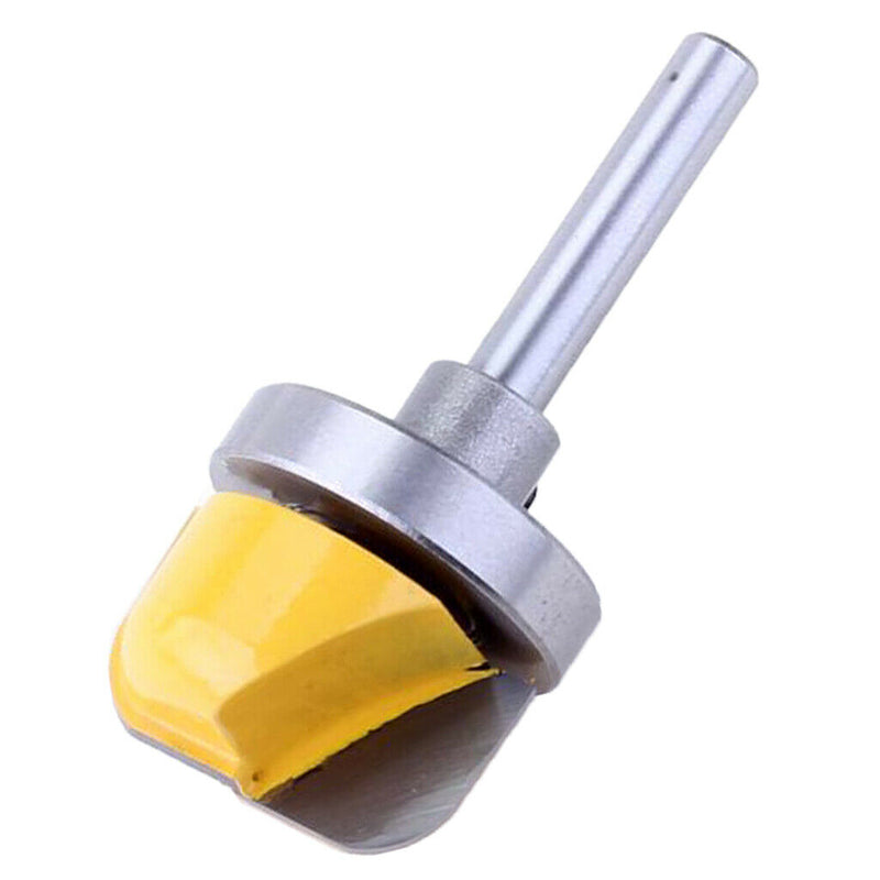 6.35mm 1/4 Shank Woodwork Milling Cutter Double  Round Bottom