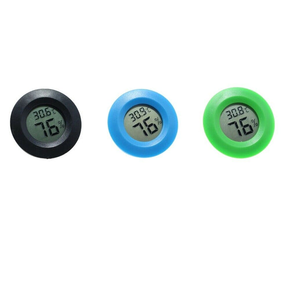 3x Reptile Habitat Thermometer Humidity