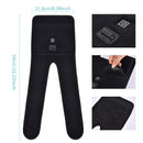 Rechargeable Infrared Heated Knee Brace Wrap Support Massager Injury Cramps