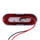 2pcs Waterproof 2LED Truck Trailer Side Marker Blinker Lights Signal Lamps A