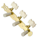 Golden 3R3L Tuning Peg Machine Head Tuners for String Guitar Instrument Accs