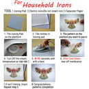 Cute Dinosaur Patches Household Heat Iron on Transfer Stickers DIY Clothes DecFT