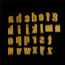 Excellent 26pcs Metal Steel Alphabet Letter A-Z Cutting Dies Stencils Cr lj