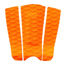 3pcs/set Anti-slip Surfboard Traction Pad with Maximum Grip and back Adhesive