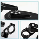 For Motorcycle Aluminum 7/8 Inch 22Mm Bar End Side Rear View Mirror Univers X5W3