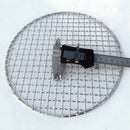 Stainless Steel Round Barbecue Bbq Grill Net Meshes Racks Grid Round Grate  D9M2