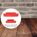 2pcs DIY Rubber Roller Embossed Paint Roller Wall Texture Stencil Brush A
