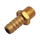2x Fitting Metric M14 x 1.5 Male To Bard Hose ID 7/16" 11mm Brass Fuel Air