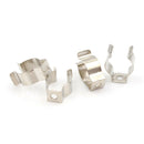 4Pcs Holder T5 Fluorescent Tube Lamp Bracket Clips Socket Lampholder SilveS Hn