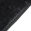 Home Rugs Living Bedroom Plush Rugs Black 40*40cm B1D2